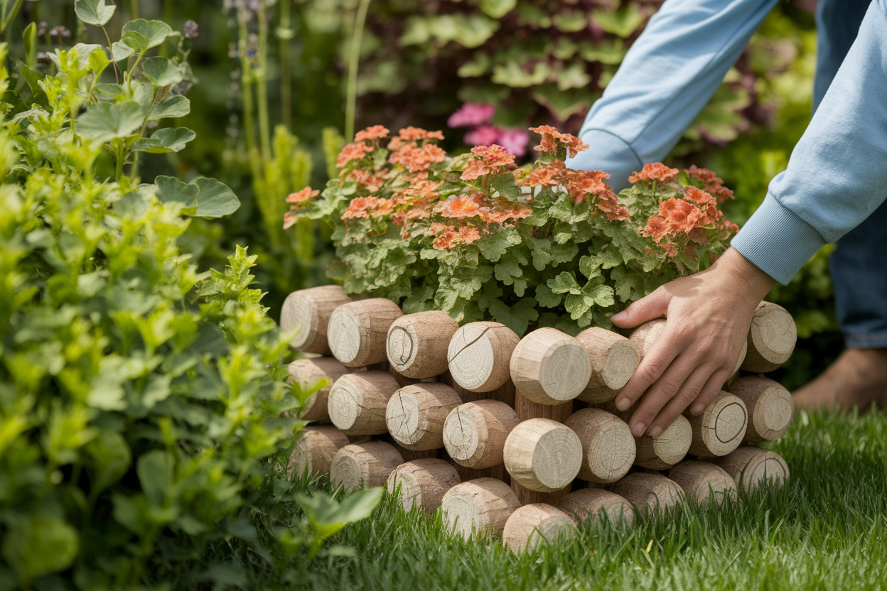 Comment recycler des matériaux de bricolage pour un jardin écoresponsable ?
